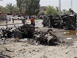 В Багдаде взорвались 3 автомобиля, погибли 9 человек